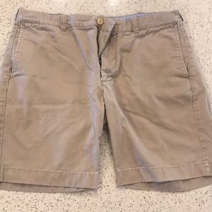 J Crew Factory khaki flat front shorts